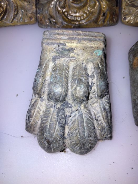 Bronze efeitos antigos para arte