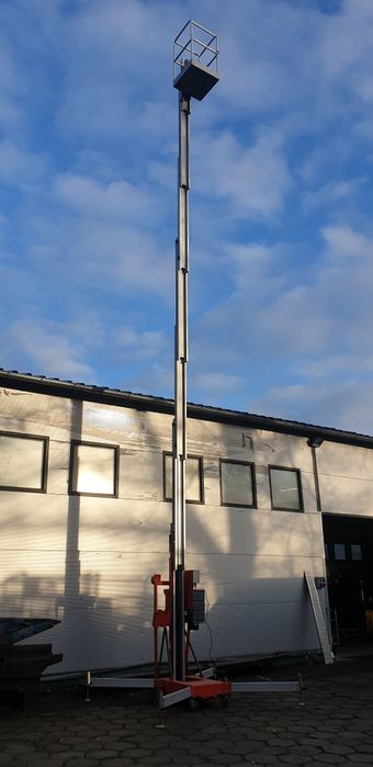 Podnośnik 12M podest roboczy osobowy Platforma jak nowa