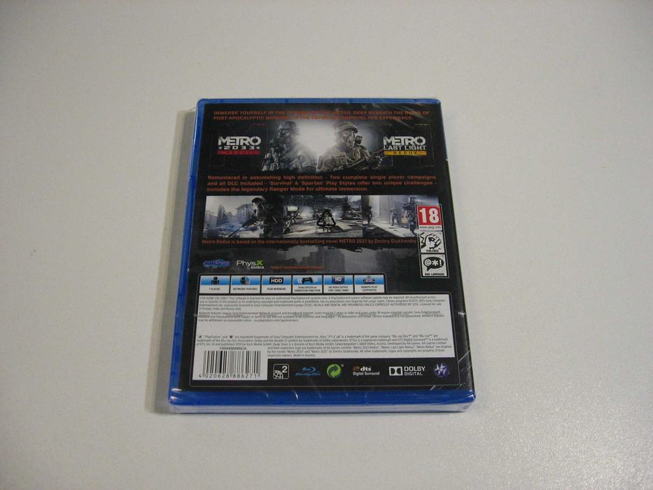 Metro Redux PL - GRA Ps4 - Opole 3807