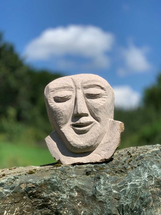 Rzeźba - Kamień -wys 45 cm