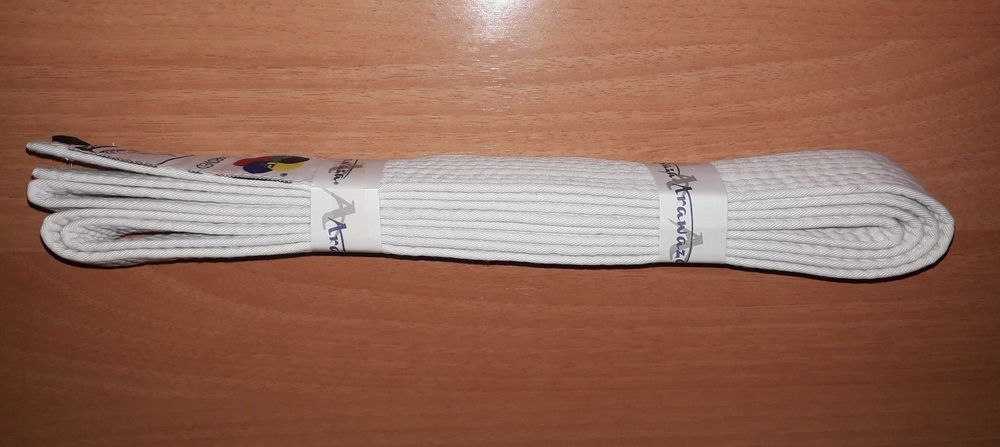 Cinto Karaté Arawaza 260mm Branco