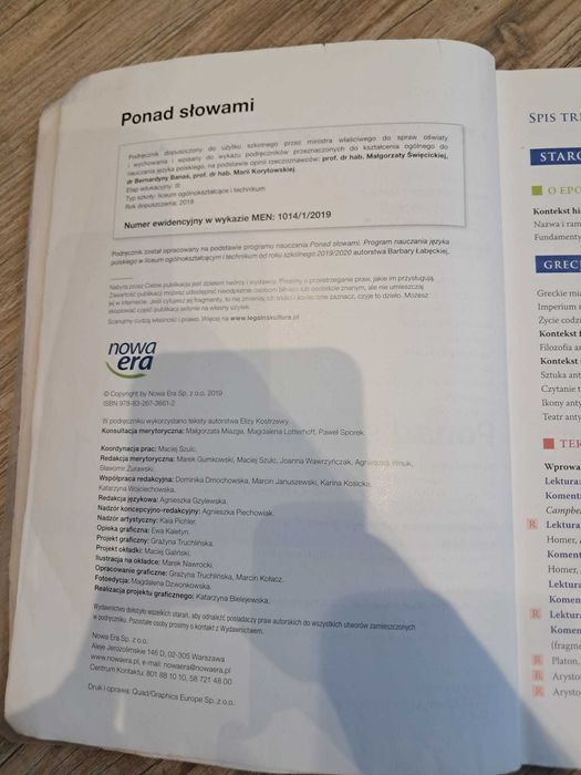 Ponad słowami 1 część 1