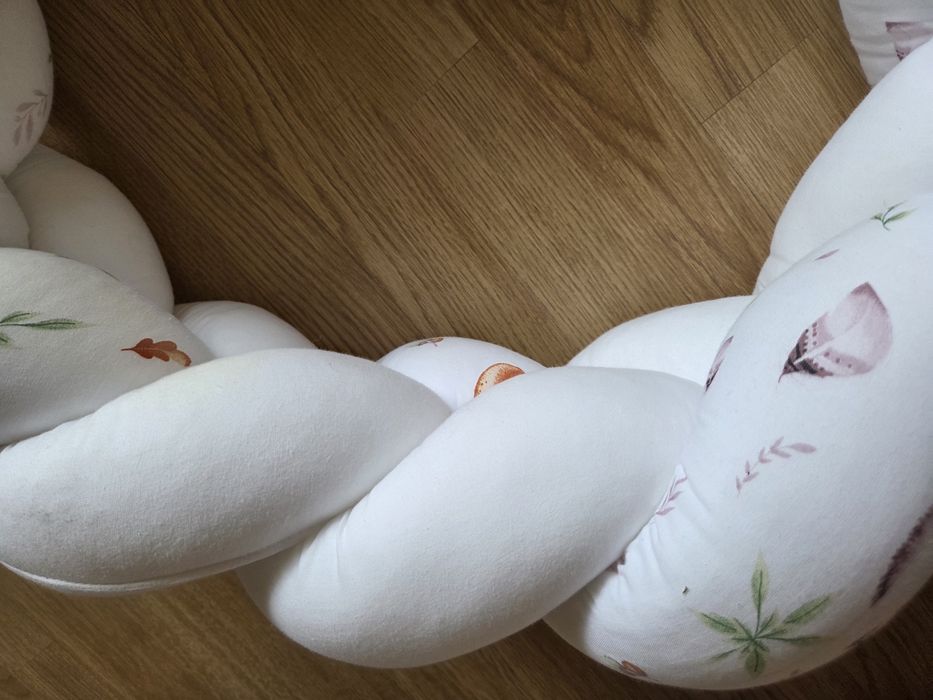 Warkocz gruby do łóżeczka 175 cm