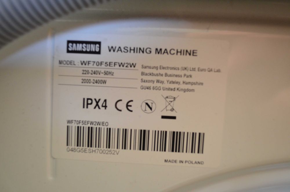 Pralka Samsung Ecobuble 7kg klasa A+++