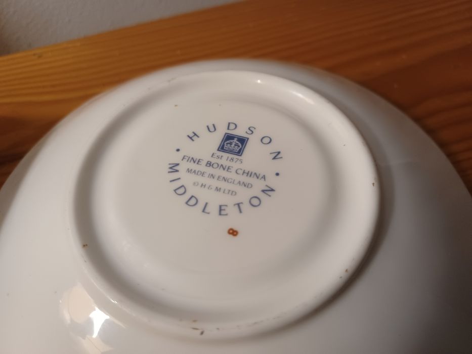 Chávena com prato porcelana