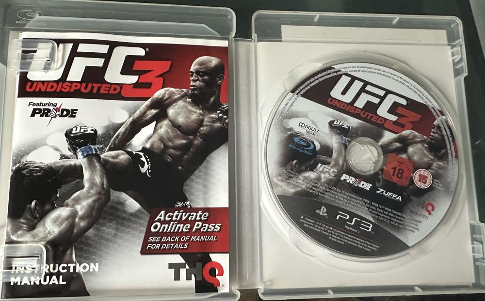 UFC 3 Undisputed - ps3