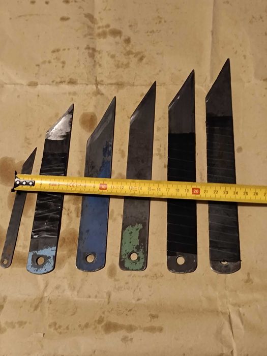 Conjunto de Facas metálicas