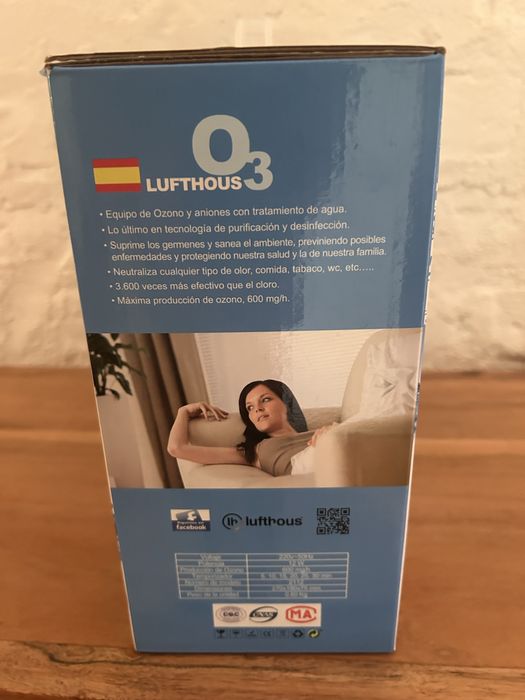 Gerador de Ozono O₃ (Novo)