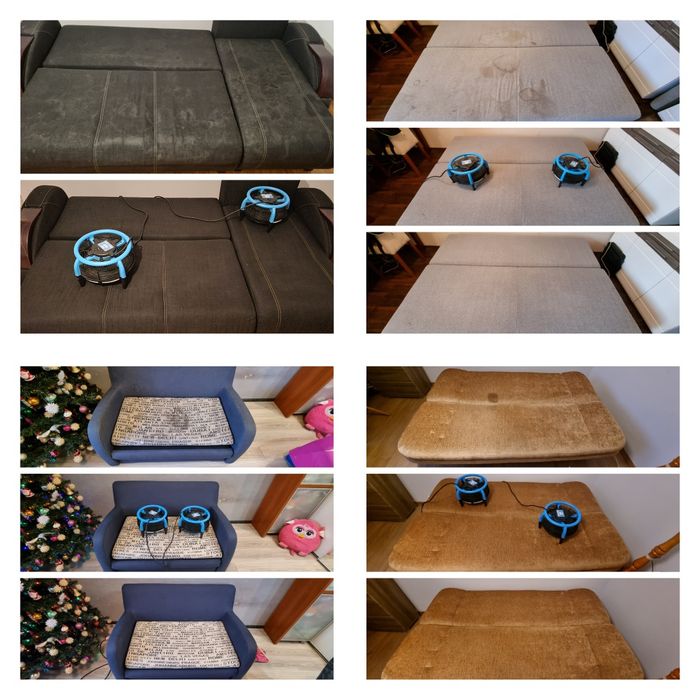 Pranie. Czyszczenie tapicerek narożników itp PODSZUSZANIE-MATERIAŁU