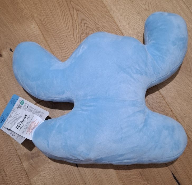 Poduszka stitch niebieska