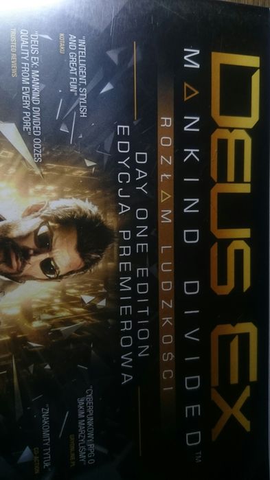DEUS EX polska wersja PS4 Playstation 4 Rage mass effect Cyberpunk GTA