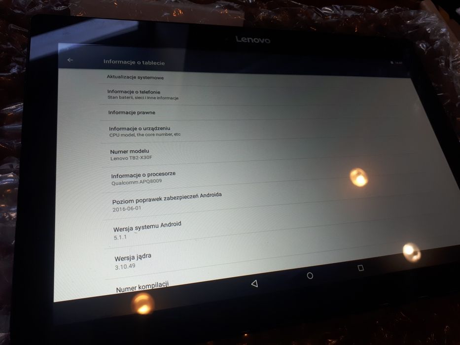 tablet 10' ips lenovo tab 2 a10-30 x30f  16gb igo primo  nowy