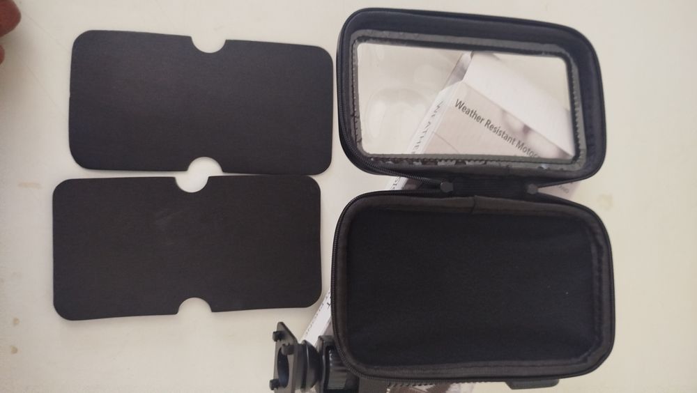 Suporte de telemóvel para moto