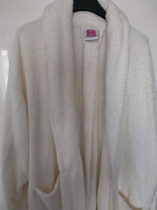 Szlafrok damski miękki puszysty