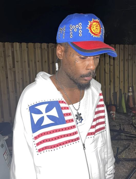 кофта usa с крестом/худи viper dril voskyt opium drip