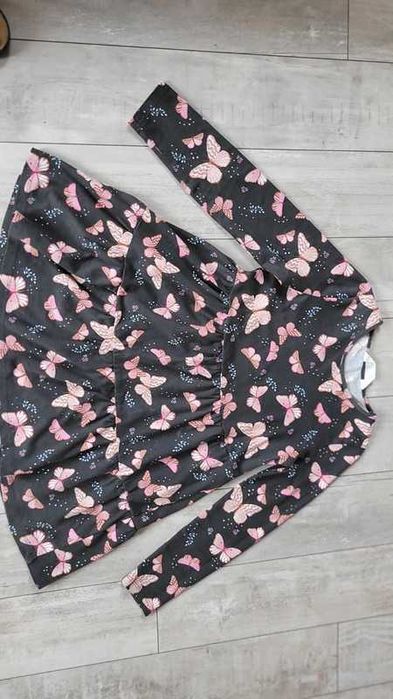 H&M komplet sukienka + legginsy 7-8 lat jak nowy