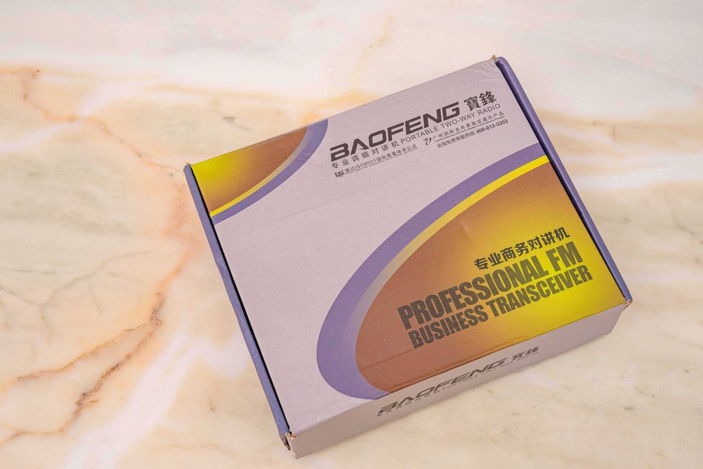 2 Walkie-talkie Baofeng UV5R 5 watts! Novo na caixa