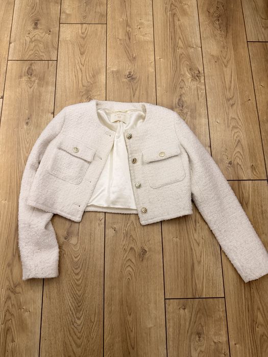 Твідовий жакет zara