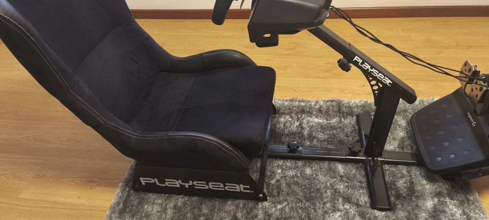 Logitech g29 com shifter + playseat evolution