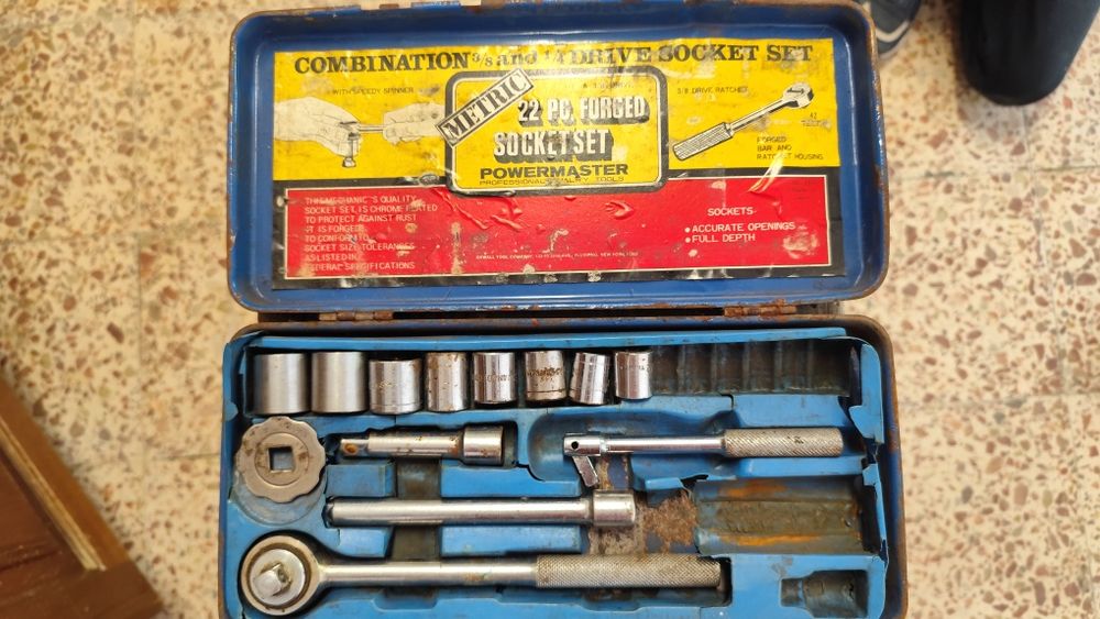 Jogo de chaves de caixa powermaster