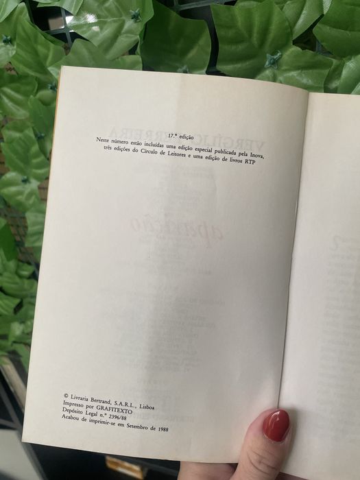 Livro Aparição - classico