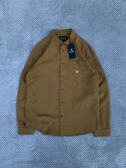 Lyle & Scott Archive Shirt Size:L сорочка плотна