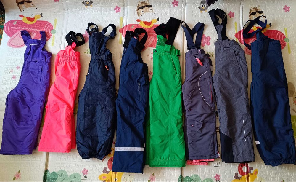 Лижні штани, зимовий комбінезон, зимові штани98/104/110/116/122