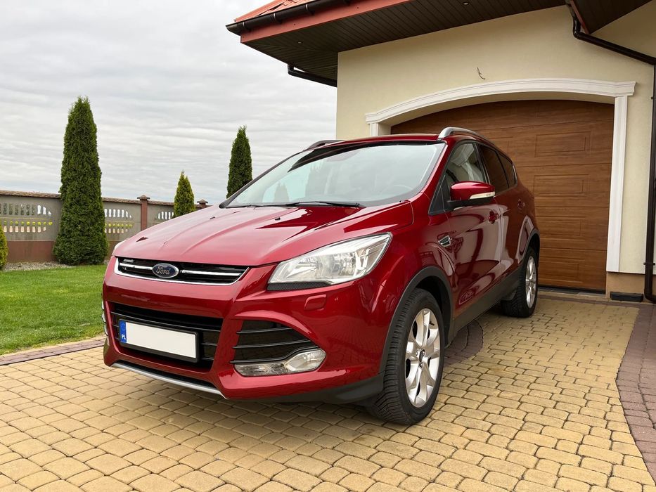 Ford Kuga Titanium*Napęd AWD 4x4*180KM*navi*panorama*grzene fotele*półskóry