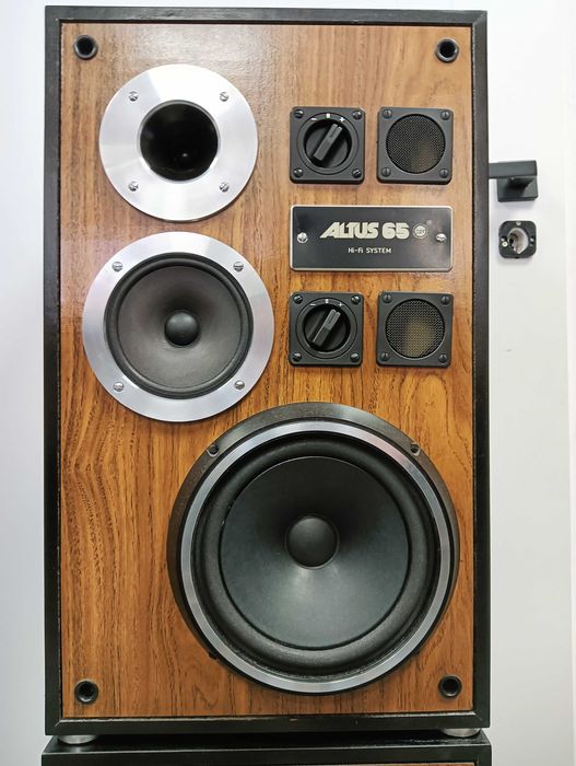 Kolumny Altus 65 Tonsil czarne głośniki 2 szt