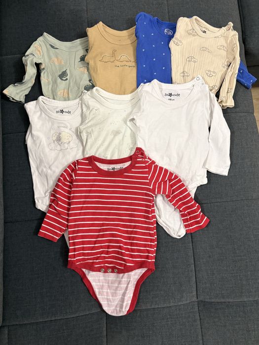 Ubrania niemowlęce r.68