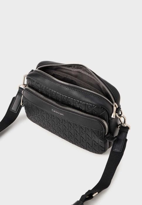 100% ОРИГІНАЛ Calvin Klein monogram crossbody NEW сумка чорна