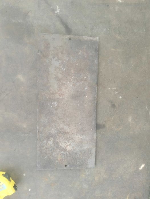 Винтажная металлическая эмалированная табличка Указатель аварийных сл