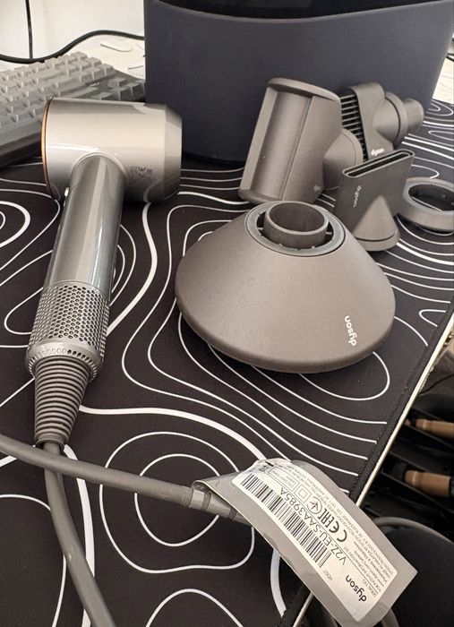 Фен для волосся Dyson Supersonic HD07 Nickel/Copper Gift Edition