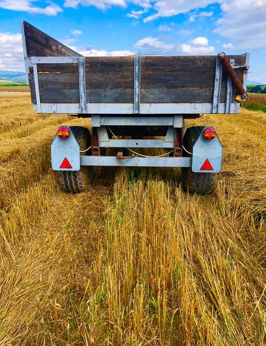 Przyczepa rolnicza wywrotka 8 ton czeszka