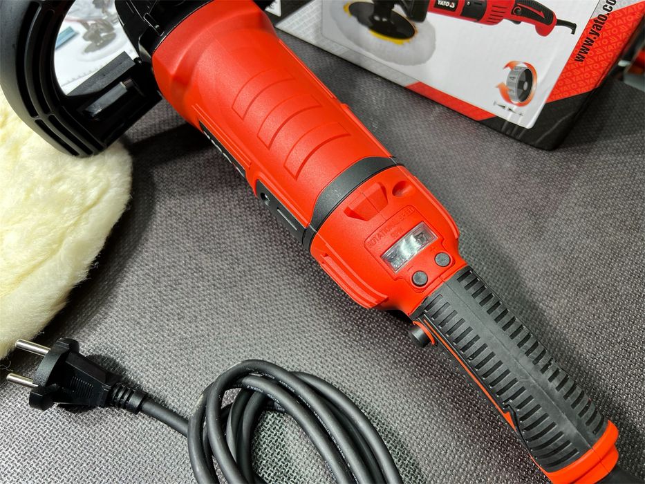 Полировальная машина 1400 Вт YATO YT-82198 Стабилизация оборотов