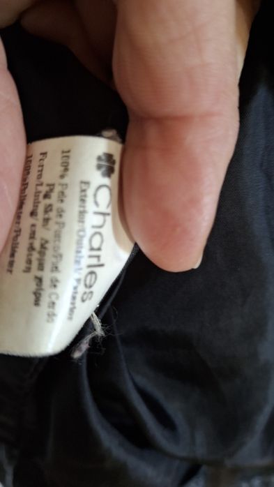 Casaco de pele para homem