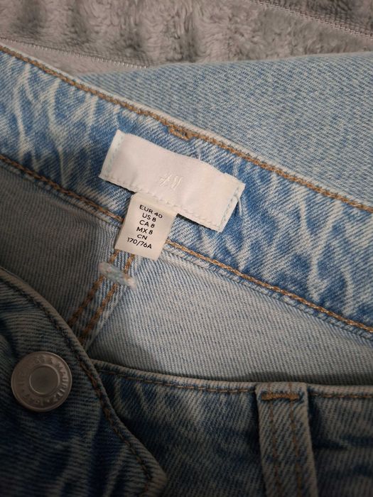 Wide Jeans H&M 40 L Spodnie