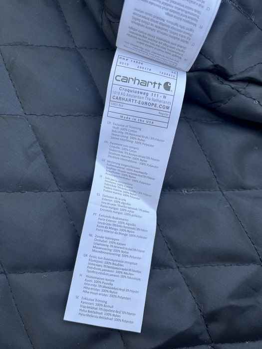 Casaco Carhartt Detroit Camel tamanho L