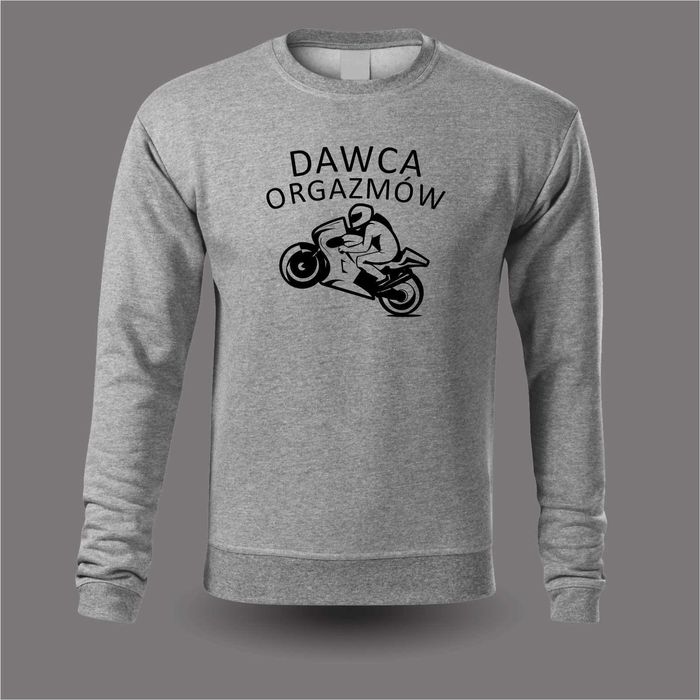 Bluza dawca orgazmów motor ścigacz motocykl prezent urodziny XL