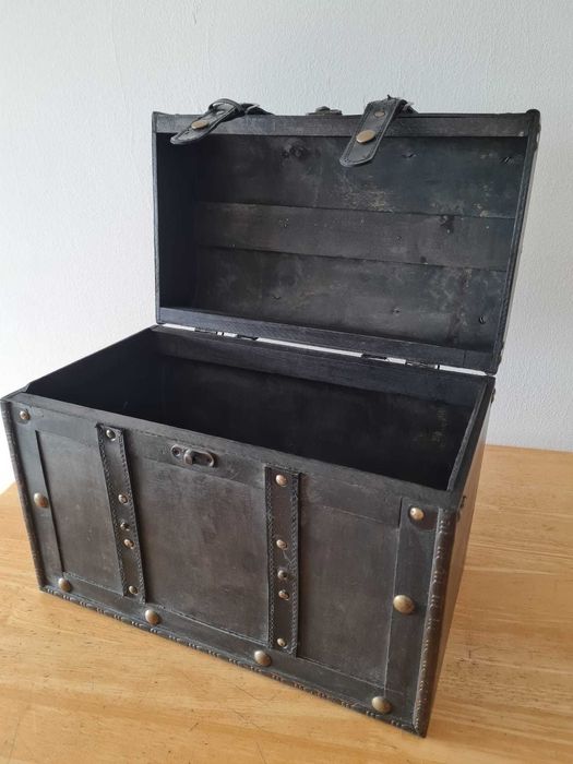 Baú mala decorativo