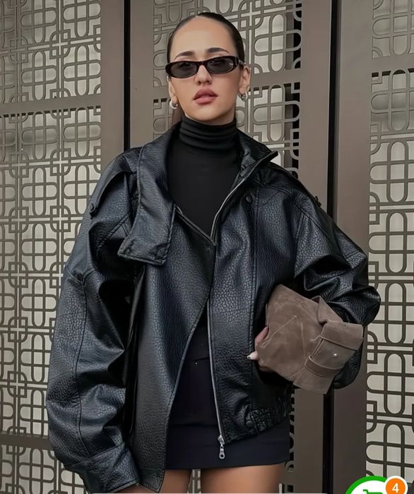 Стильна куртка косуха  в стилі  Zara