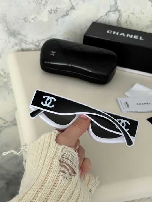 Солнцезащитные очки Chanel полный комплект тренд 2025