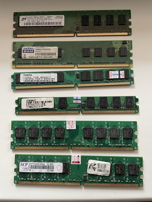 Оперативная память ddr2-1гіг