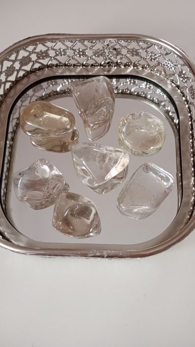 Kwarc dymny polerowany L