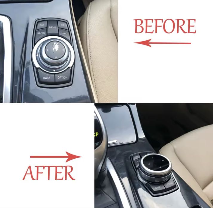 Шайба керування мультимедіа BMW e60/61 рест, е70, ф10, ф30, е90/91