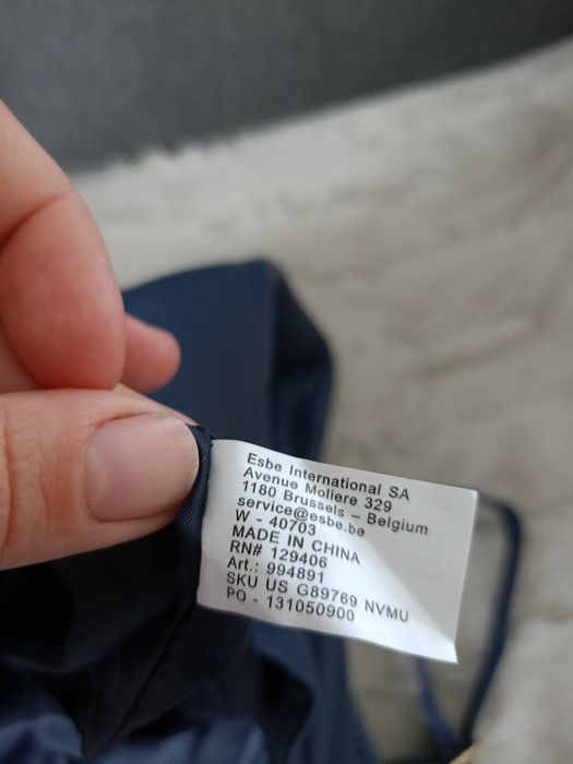 Plecak damski niebieski