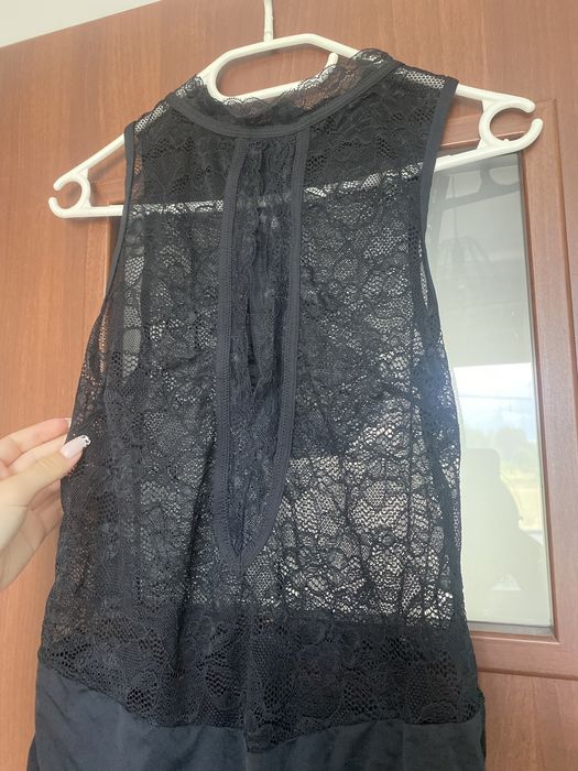 Body koronkowe czarne,Esmara