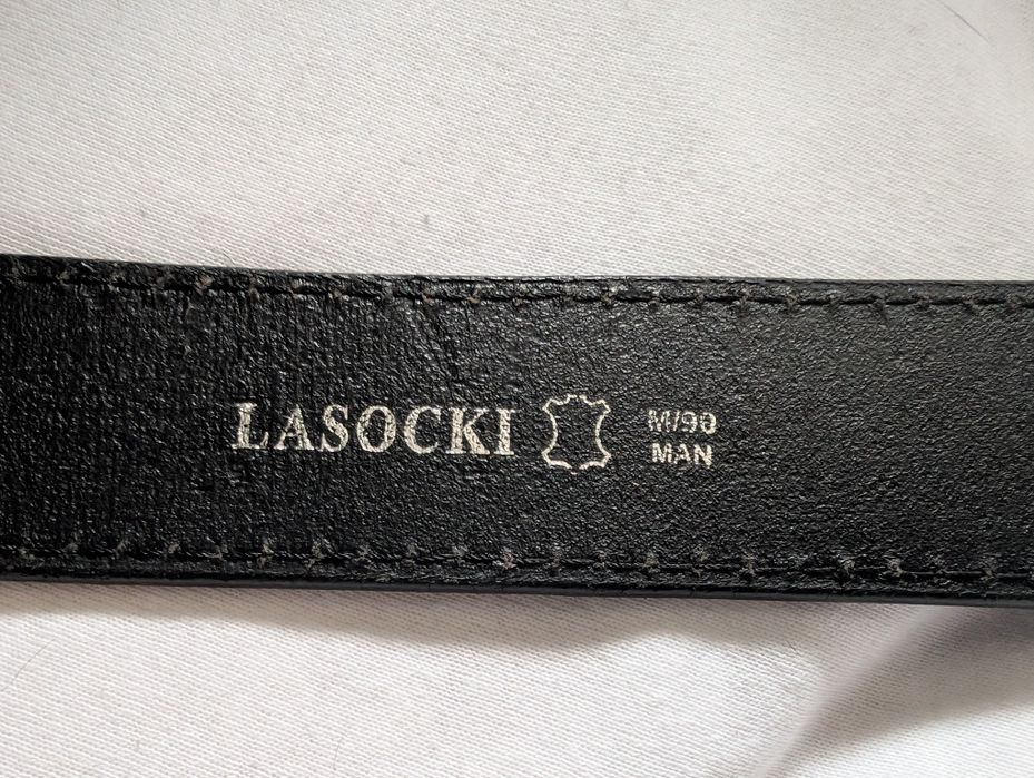 Pasek do spodni czarny 90 cm
