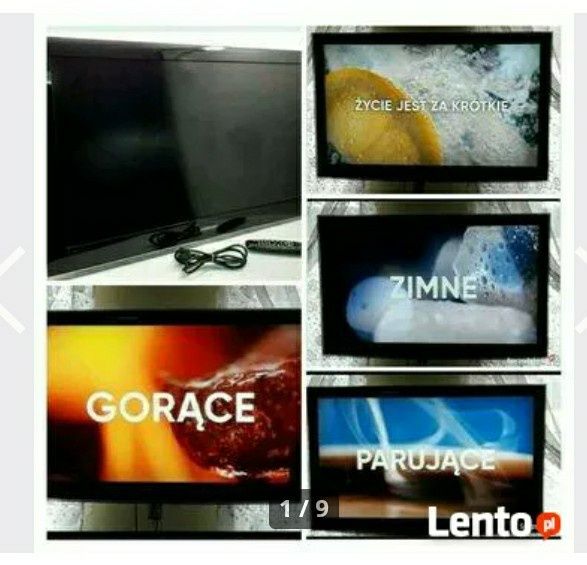 2 TV w cenie jednego samsung- 40" i LG32"+dekoder smart gratis/два