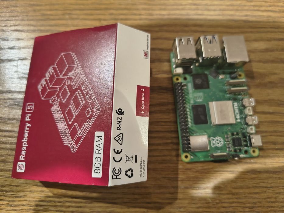 Raspberry Pi 5 8GB, 2,4GHz - gwarancja